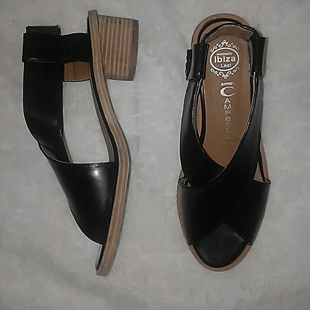 Black Jeffery campbell sandals