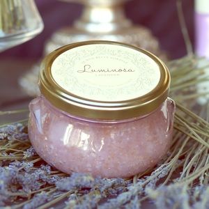 BNIB Luminosa (Lavender) essential Body Scrub
