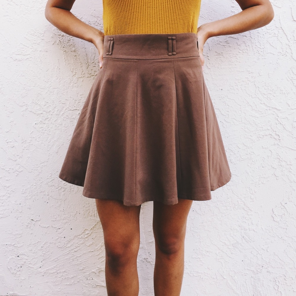 Forever 21 Fluted Skirt