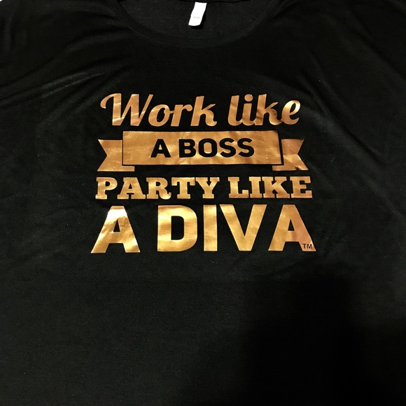🎈SALE Work Like a Boss Top in Rose Gold [TO-55] - Picture 2 of 3
