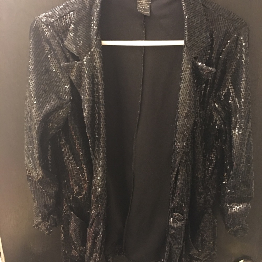 Sequin jacket