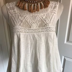 Free People Mesh Tank sz XS