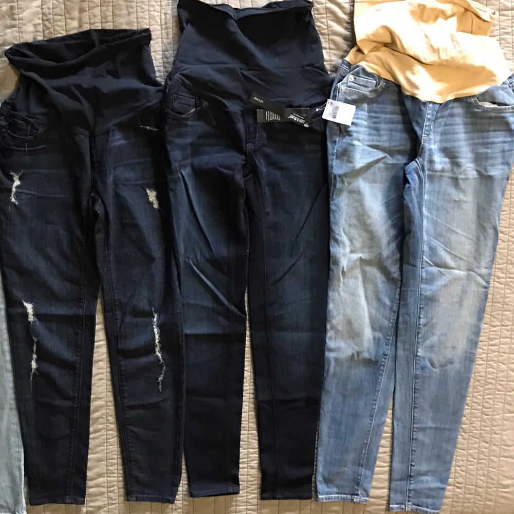 NWT maternity jeans bundle by A Pea in the Pod