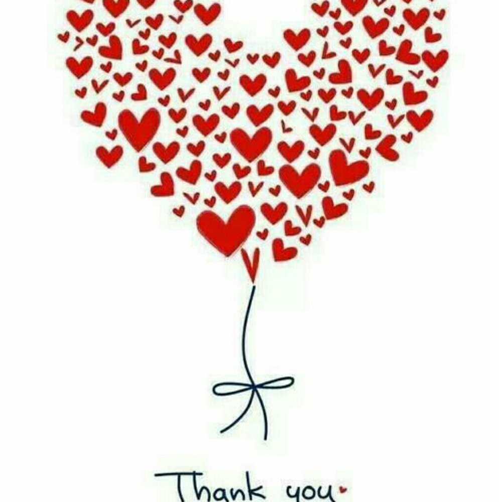 HEARTFELT THANKS!!!!!