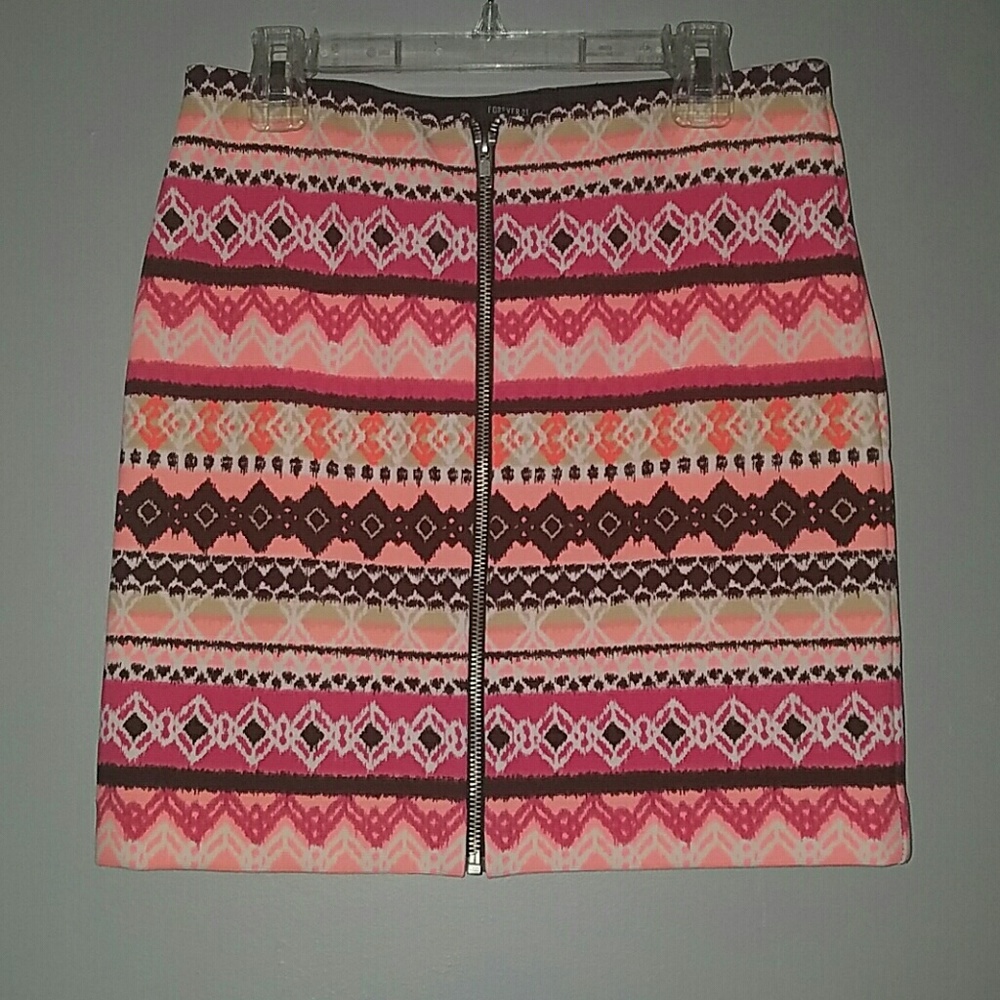 Cute Tribal Print Skirt