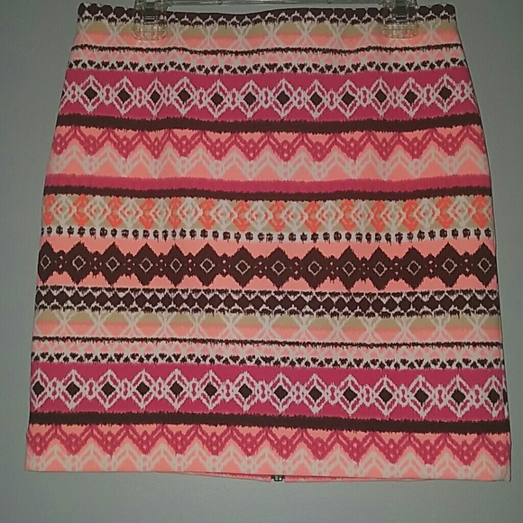 Cute Tribal Print Skirt - Picture 2 of 3