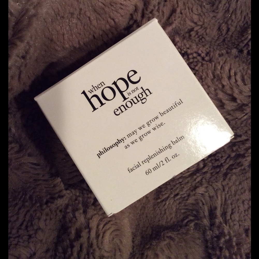 When Hope is not enough, replenishing balm✨🙌🏼
