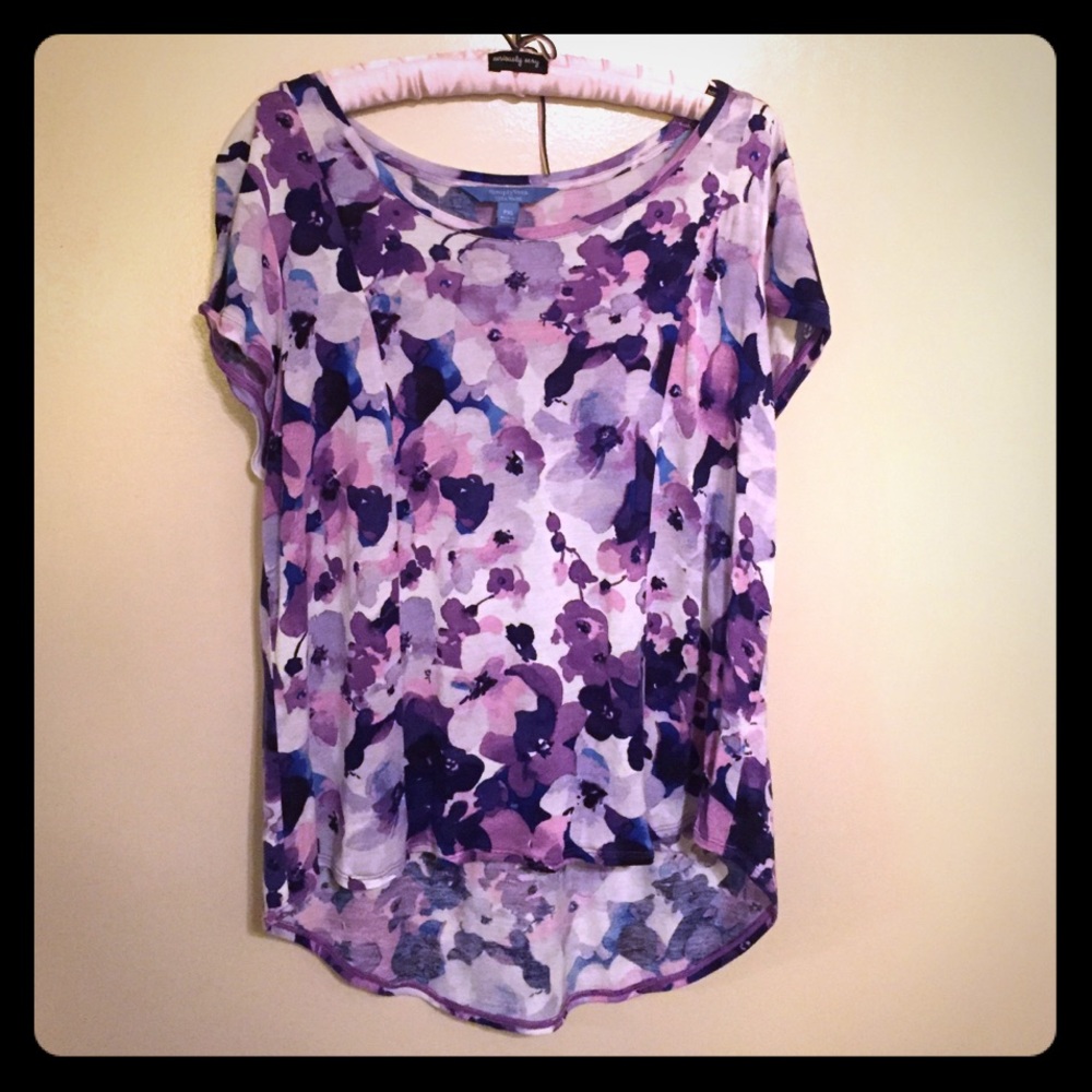 Simply Vera Wang flowered top