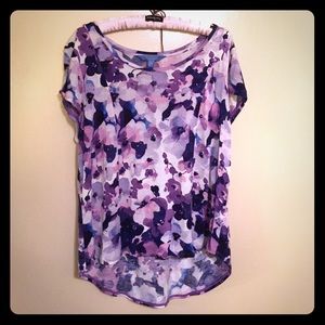 Simply Vera Wang flowered top