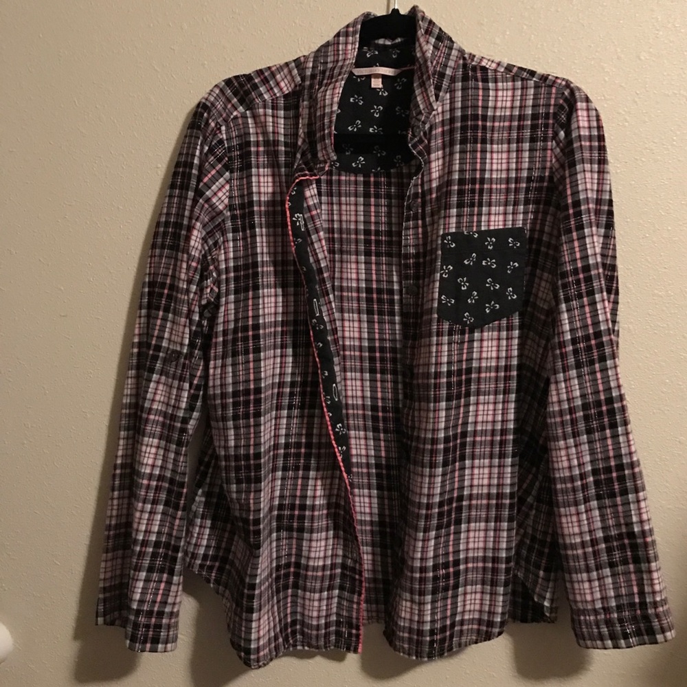 VS flannel PJ set