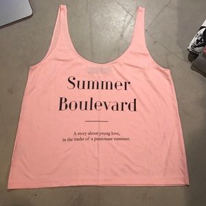 Pink Summer Boulevard tee