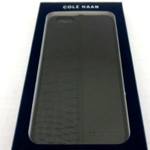 Cole Haan Split Croc Black  iPhone 6+/6S PLUS case