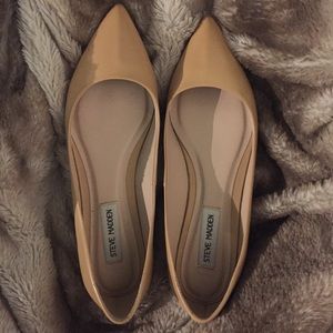 Steve Madden 'Klaraa' Nude Flats