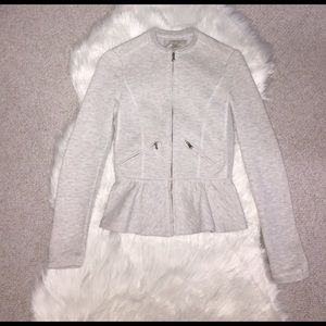 Brand new Zara peplum coat