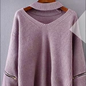 Cut Out Sweater - Brand New!