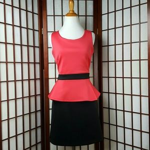 BCBGENERATION Peplum Dress Size L BCBGENERATION Peplum Dress Size L