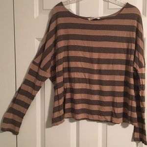 Striped Dolman Top