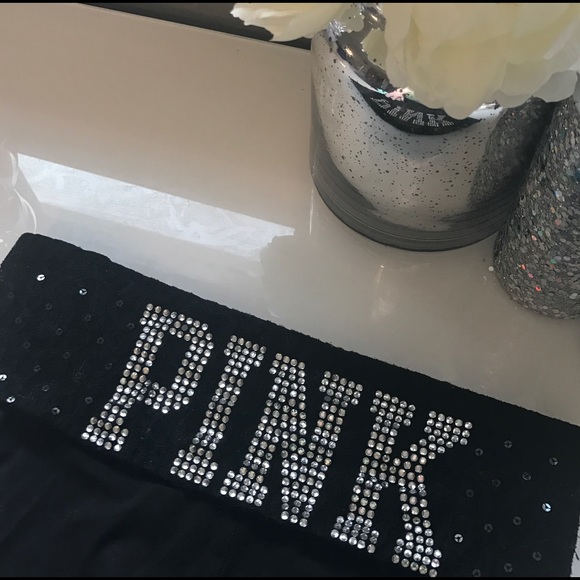 PINK Victoria's Secret Bling Yoga Pants - Picture 2 of 6