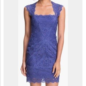 Red carpet designer Nicole Miller cocktail dress