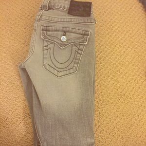 True Religion Grey Jeans