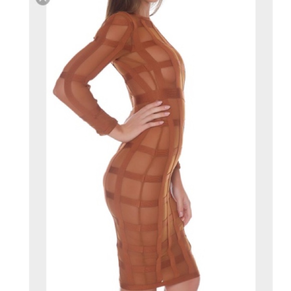 Femme La  Meshmerizing Bandage Dress