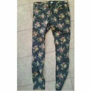 F21 Floral Pants