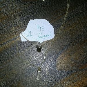 Chloe And Isabel 2 in 1 necklace