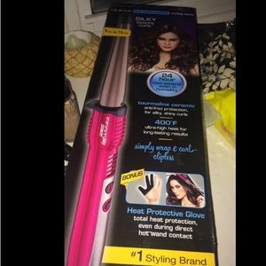 Curling iron red wand