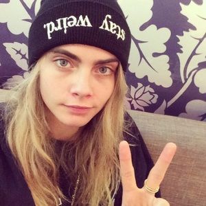 Brandy Melville Stay Weird Beanie