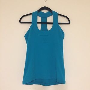 Lululemon Scoop Tank - Turquoise