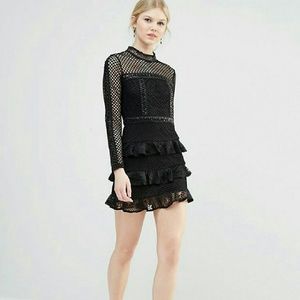 ASOS True Decadence Petite Long Sleeve Dress