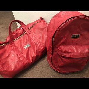 Mint world brand backpack & duffle bag