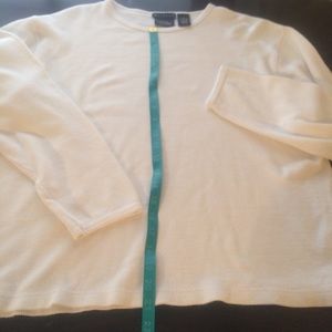 🎉SOLD!🎉$53 Sonoma Sweater White Stretch M