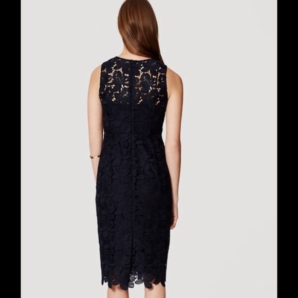 Ann Taylor Loft lace dress - Picture 3 of 6