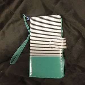 Striped Wallet Phone Case 6 Plus
