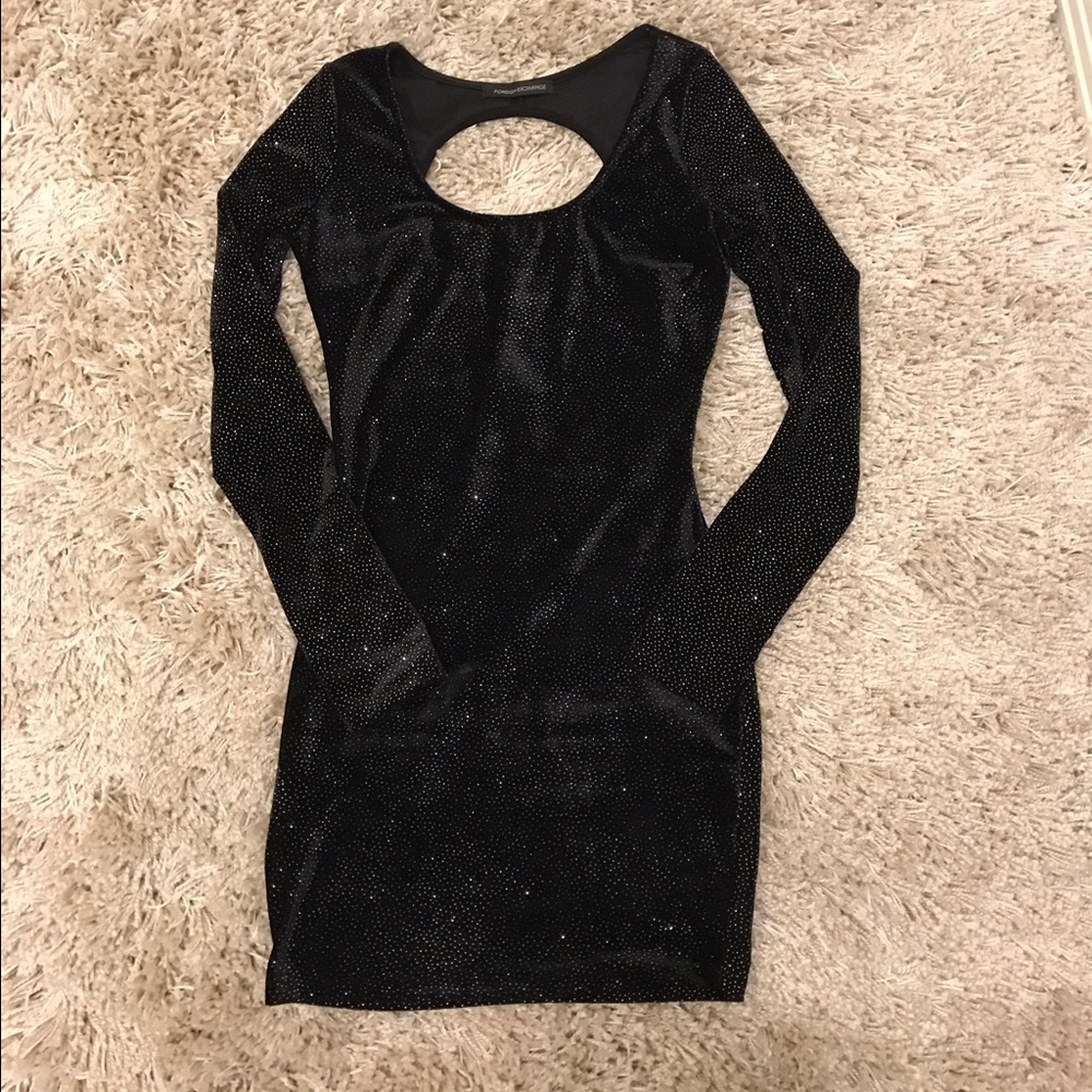 Sparkly body con dress