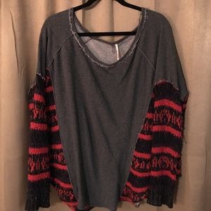 Free people sweatshirt- sweater