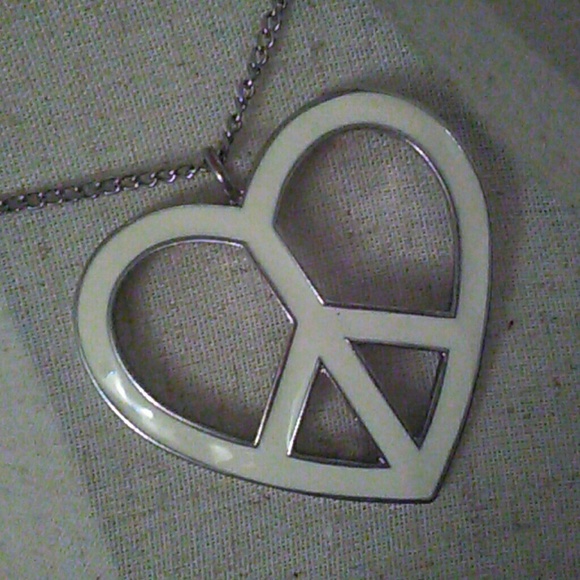 *<<<Peace & Love>>>* Symbolic Necklace - Picture 2 of 8