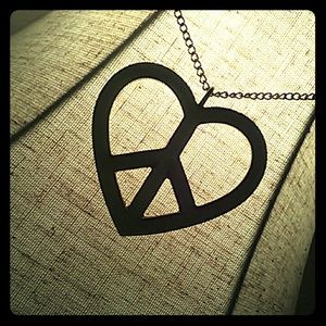 *<<<Peace & Love>>>* Symbolic Necklace