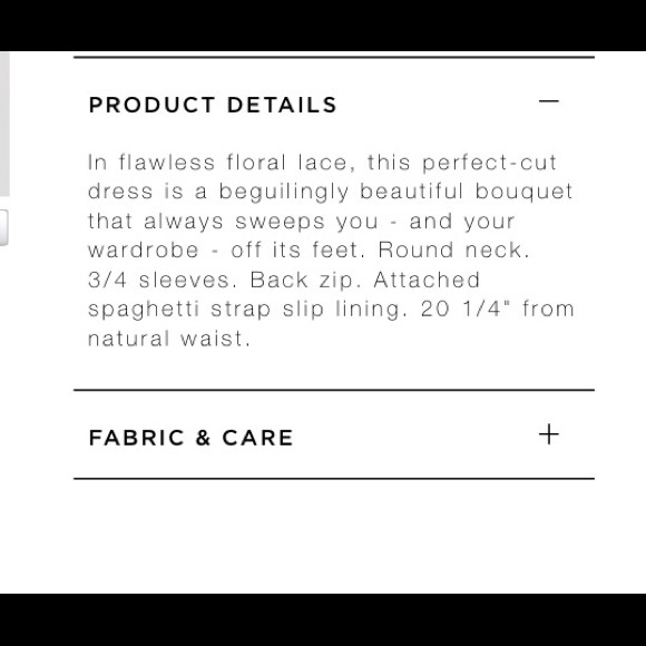 Ann Taylor Loft shift lace dress - Picture 8 of 8