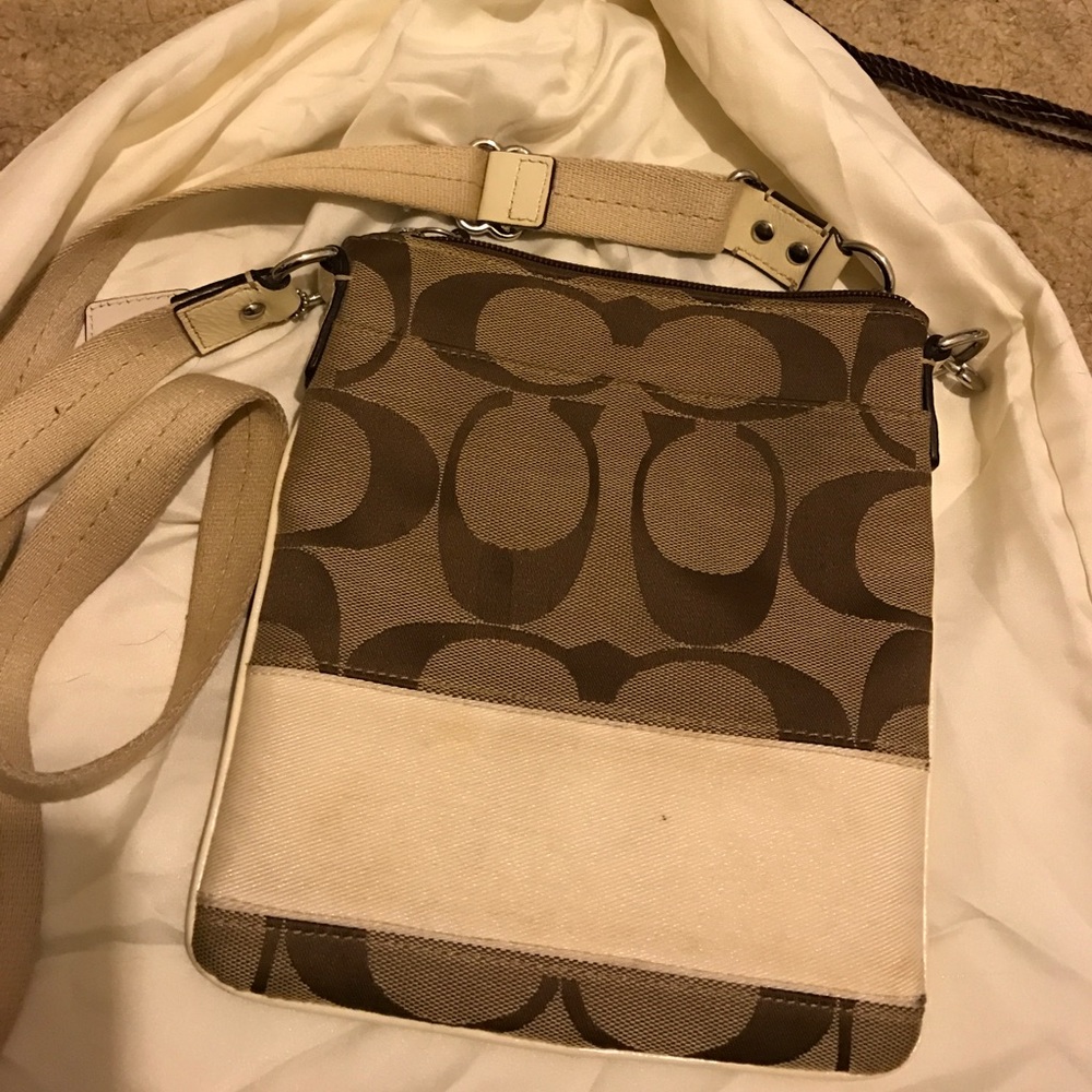 Coach flat cross body