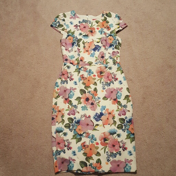 Betsey Johnson Dresses & Skirts - Betsey Johnson floral fitted dress