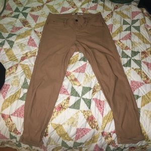 Dark brown khakis