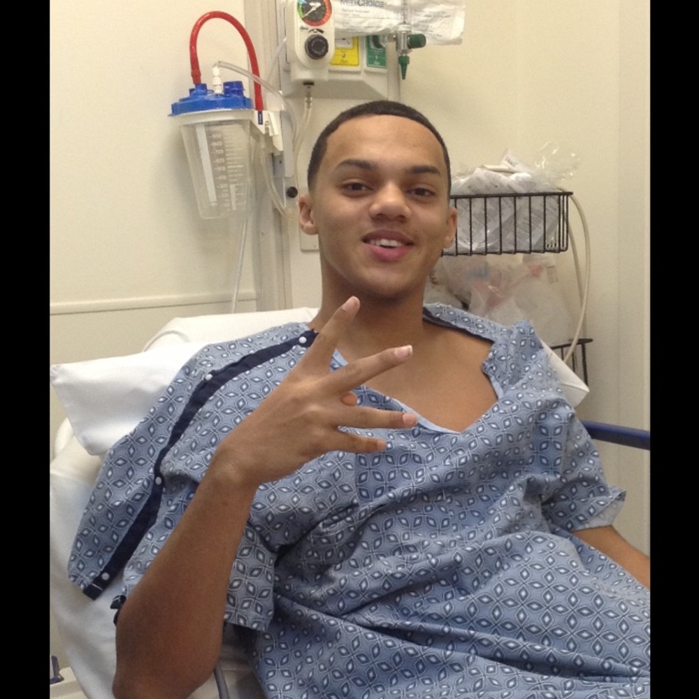My oldest son at 17 is having hip surgery today.