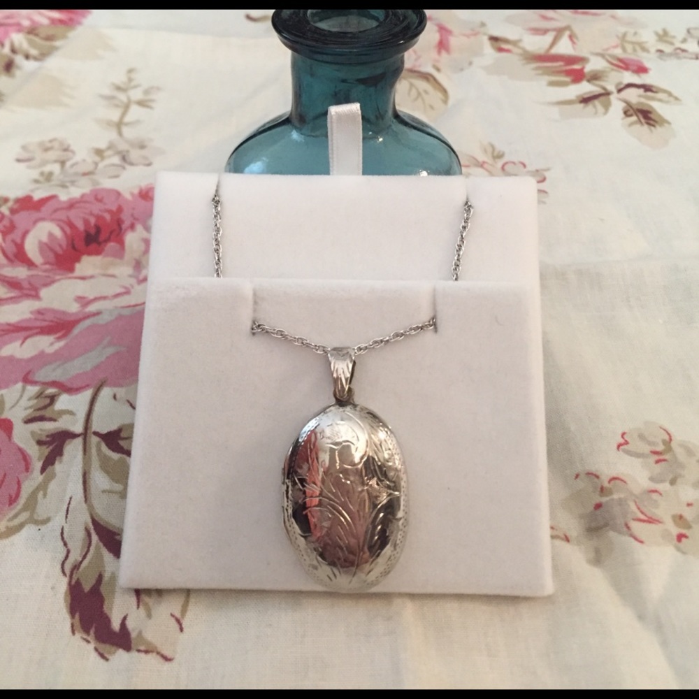 Sterling silver locket