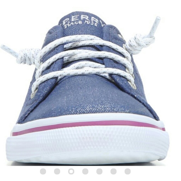 LAST PAIR! Sperrys Size 1 Big Kid - Picture 2 of 3