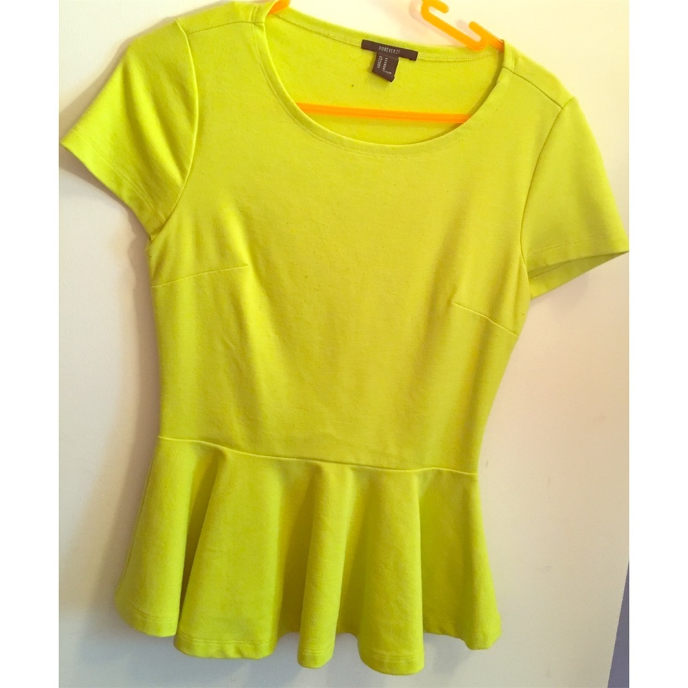 Forever21 peplum top