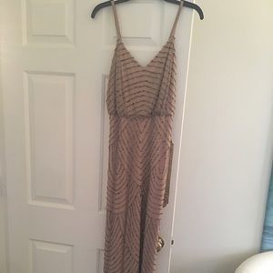 Adrianna papell prom/formal maxi dress