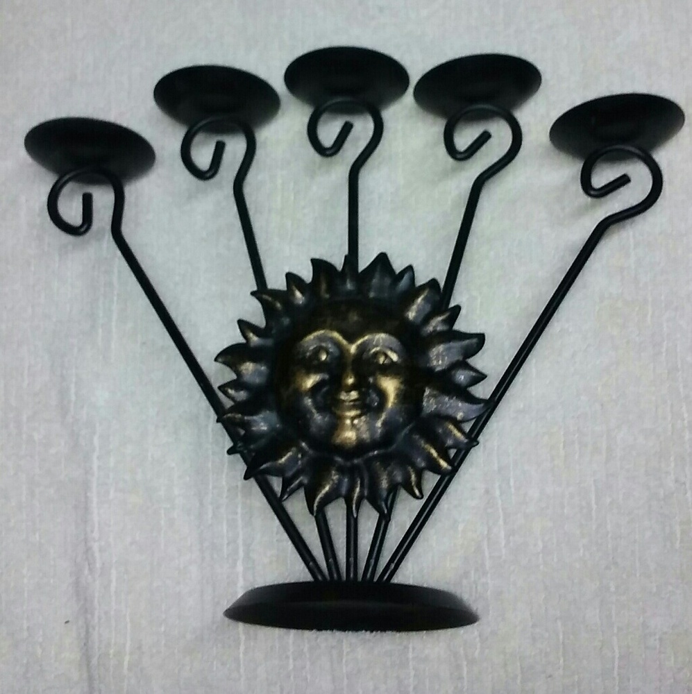 Sun Candle Holder, Nice