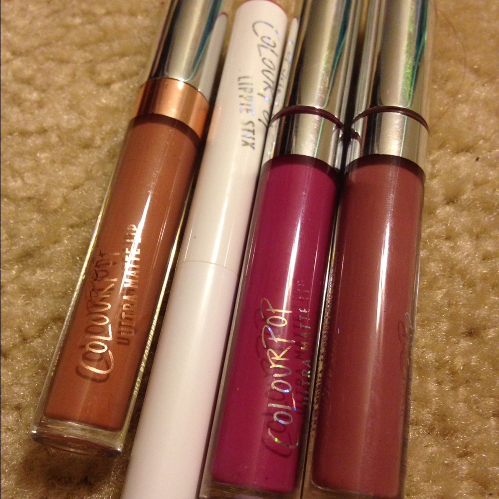 ❌SOLD❌Color pop lipsticks bundle!